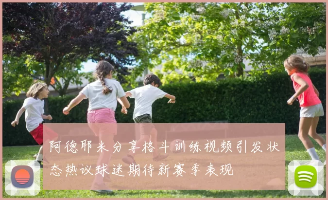 阿德耶米分享格斗训练视频引发状态热议球迷期待新赛季表现